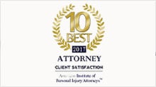 10 Best Attorney | 2017 | Client Satisfaction | American Institute of Personal Injury Attorneys
